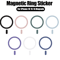 Magnetic Metal Ring Sticker For MagSafe Universal Wireless Charging Plate For IPhone 0