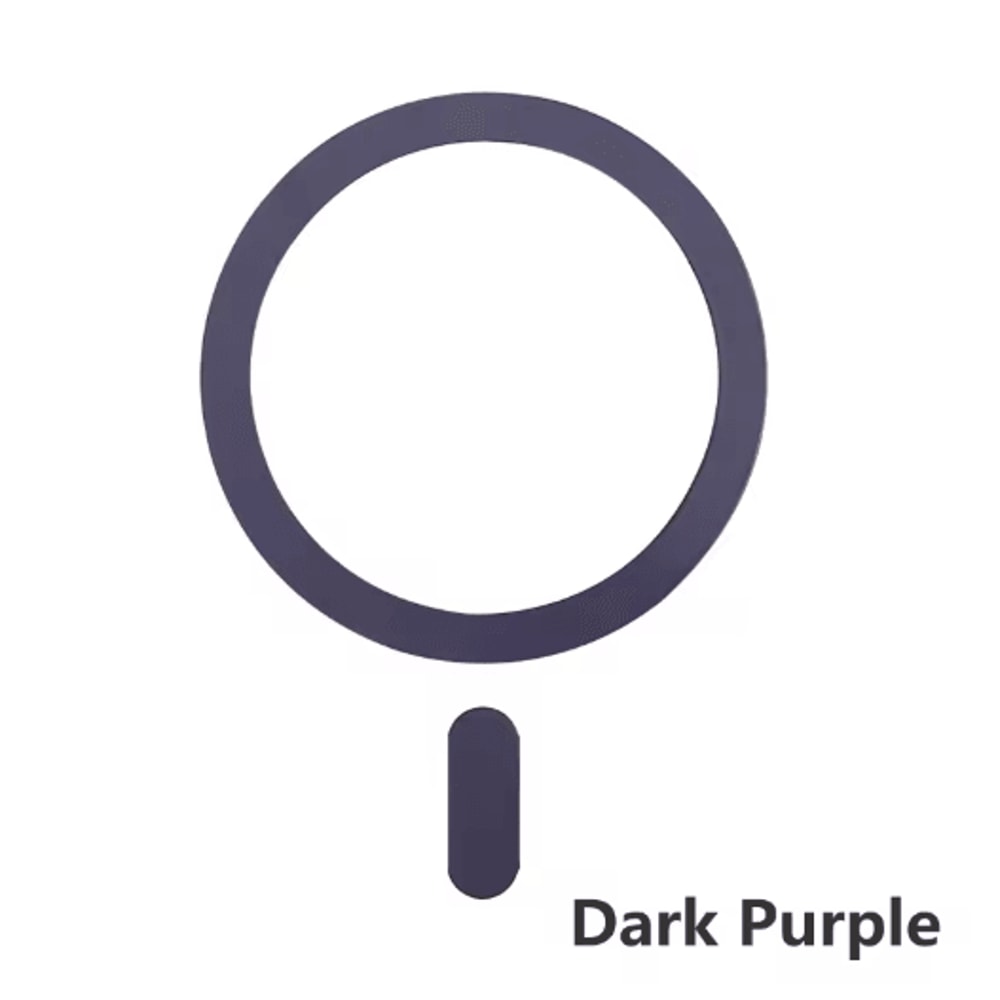 Magnetic Metal Ring Sticker For MagSafe Universal Wireless Charging Plate For IPhone 8