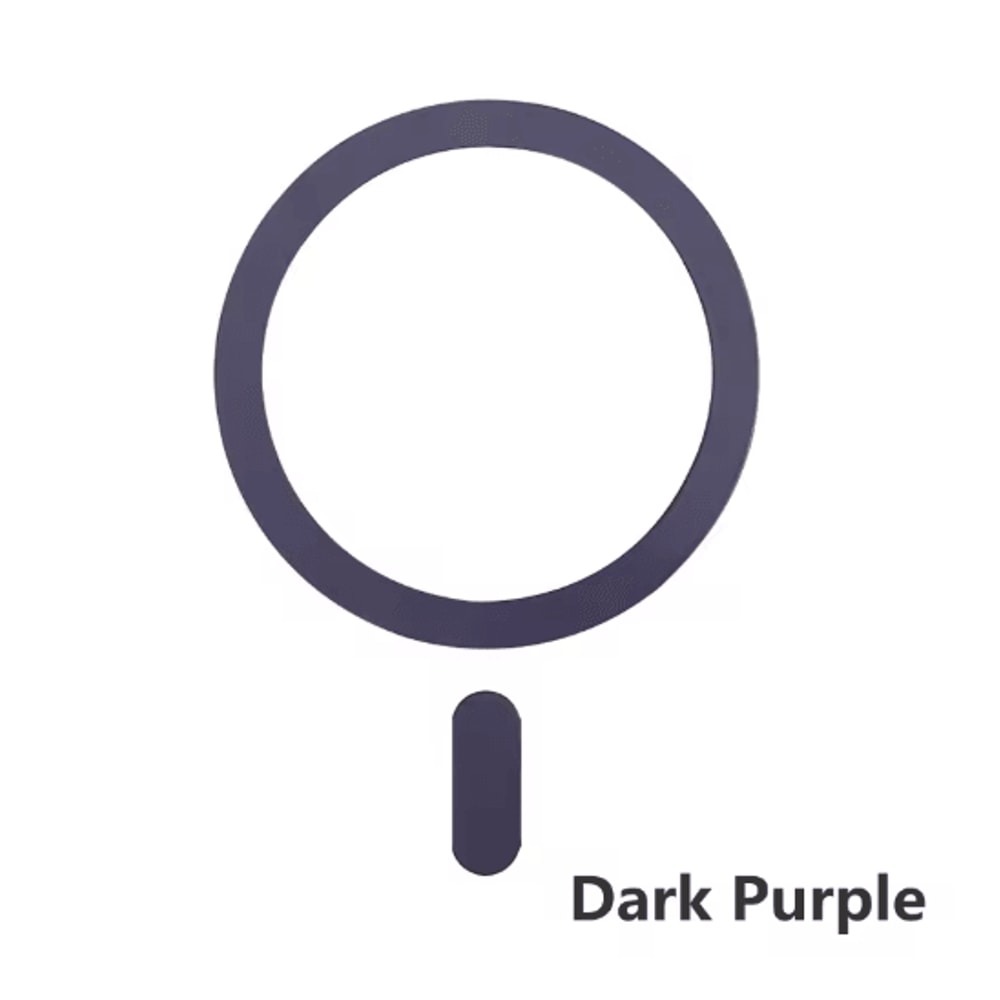 Magnetic Metal Ring Sticker For MagSafe Universal Wireless Charging Plate For IPhone 9