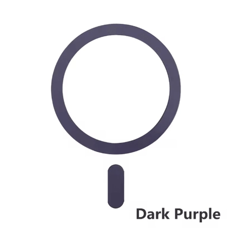 Magnetic Metal Ring Sticker For MagSafe Universal Wireless Charging Plate For IPhone 9