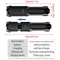 Rechargeable Telescopic Zoom Tactical Flashlight Long Range Waterproof LED Torch 3