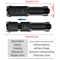 Rechargeable Telescopic Zoom Tactical Flashlight Long Range Waterproof LED Torch 3