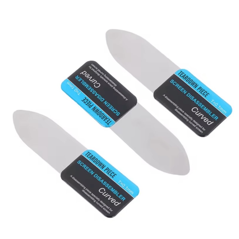 Stainless Steel Phone Screen Opening Tool Ultra Thin Pry Spudger 1 To 5 Pcs 2