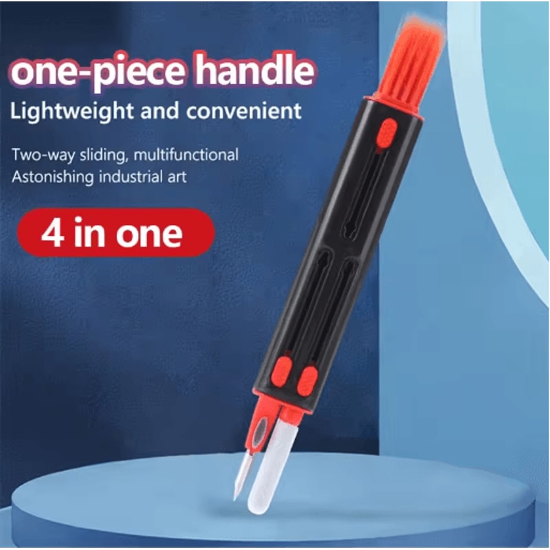 4 N 1 Earphone Cleaning Kit Precision Brush And Cleaning Pen For AirPods And Devices 0