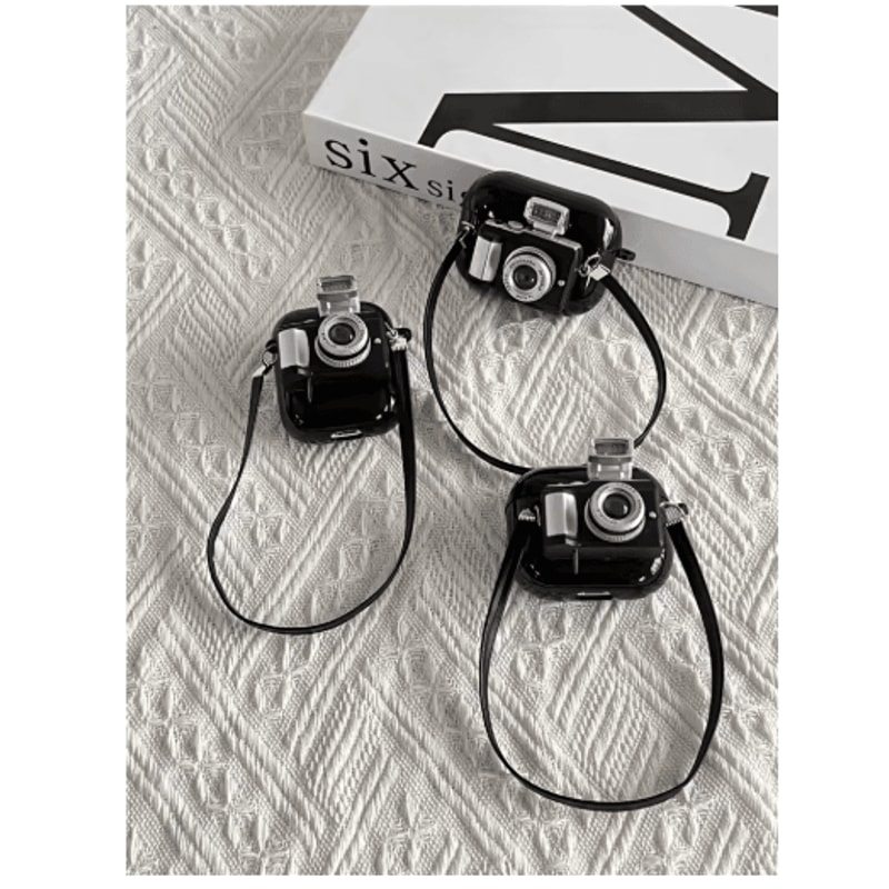 Soft Silicone AirPods Case With Strap Protective Cover For AirPods Pro And AirPods 3 1