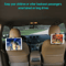 Car Rear Seat Phone And Tablet Holder Headrest Mount Bracket For Backseat Entertainment 5