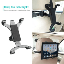 car rear seat phone and tablet holder headrest mount bracket for backseat entertainment