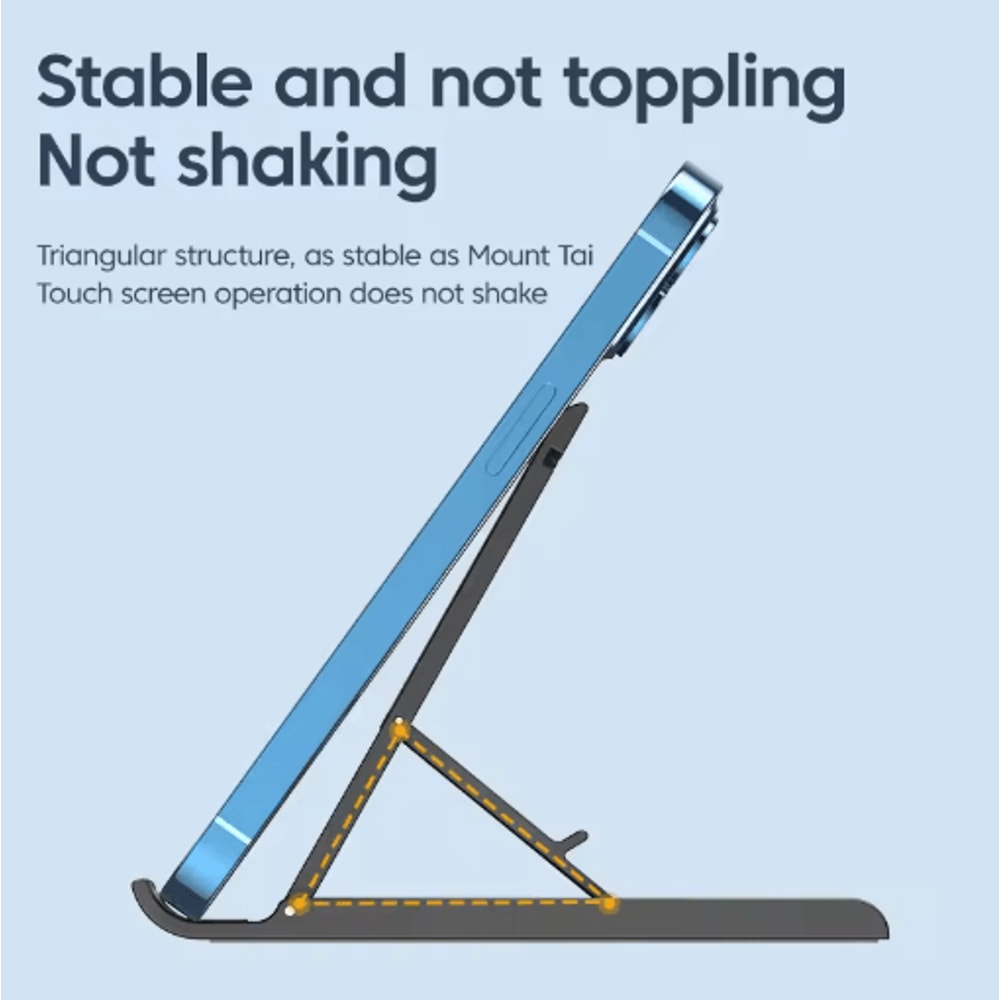 Foldable Desktop Phone Holder Portable Mini Stand For Smartphones 10