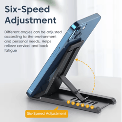 foldable desktop phone holder portable mini stand for smartphones