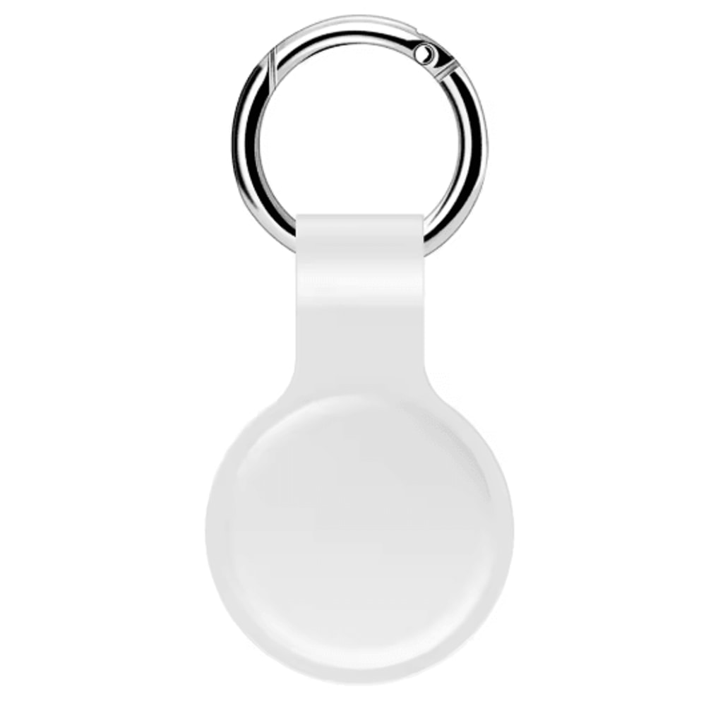 Soft Silicone AirTag Case With Keychain Anti Scratch Protective Cover 1