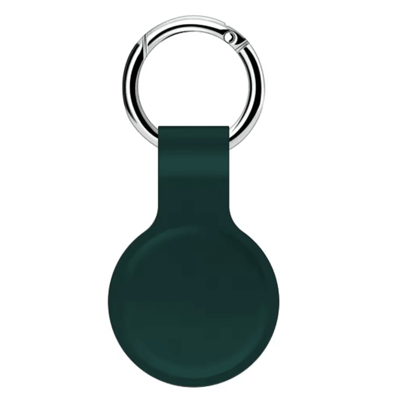 Soft Silicone AirTag Case With Keychain Anti Scratch Protective Cover 2