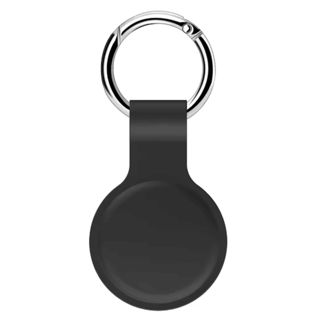 Soft Silicone AirTag Case With Keychain Anti Scratch Protective Cover 3