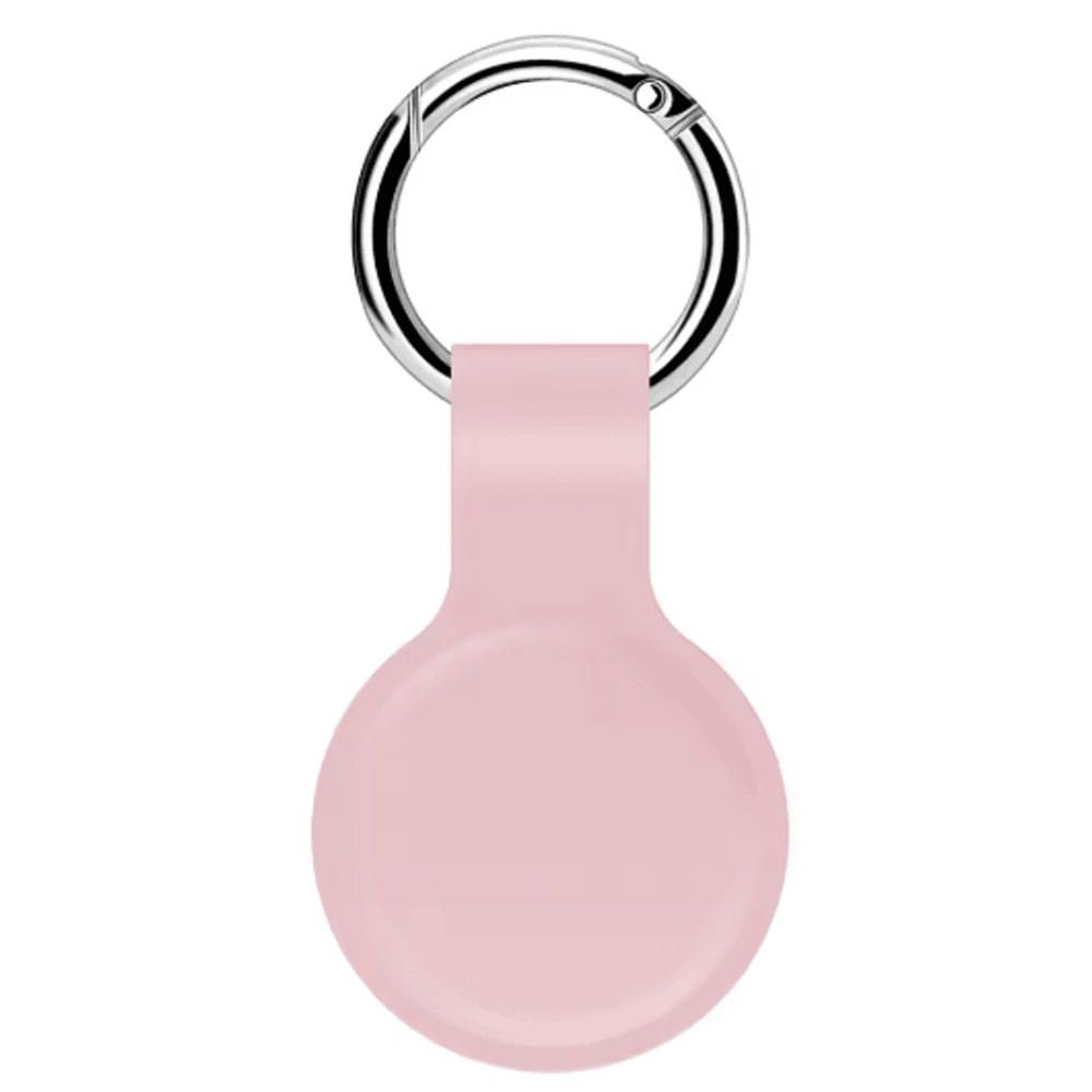 Soft Silicone AirTag Case With Keychain Anti Scratch Protective Cover 6