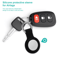 Soft Silicone AirTag Case With Keychain Anti Scratch Protective Cover 11