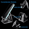 Acrylic Transparent Phone Stand Portable Desktop Holder For Phones Tablets 6