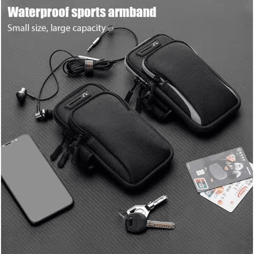 Universal Sports Armband Phone Holder Waterproof Running Jogging Phone Case Fits Up To 68 8