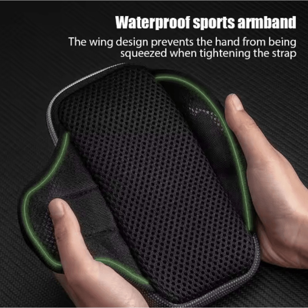 Universal Sports Armband Phone Holder Waterproof Running Jogging Phone Case Fits Up To 68 9