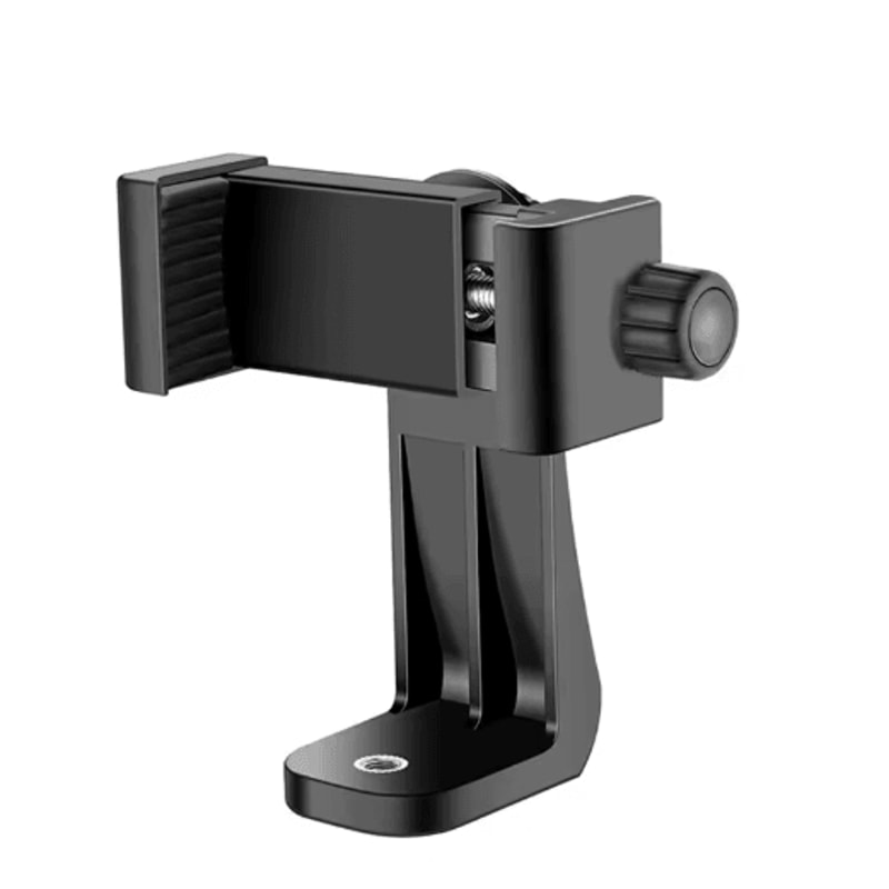 Universal 360 Tripod Phone Mount Adapter 14Screw Smartphone Clip Holder 1
