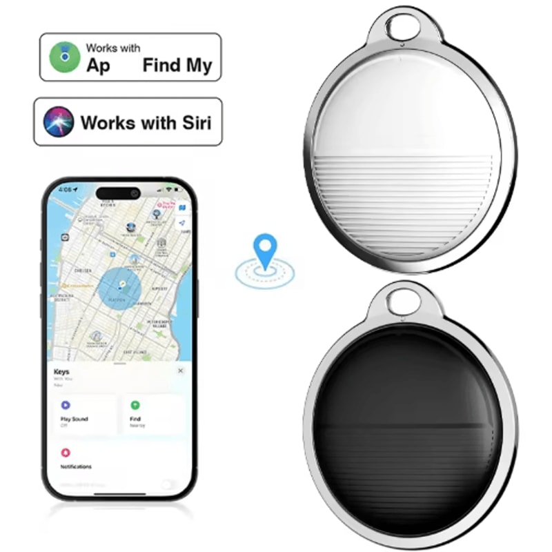 Mini Global GPS Keys Finder Find My App Compatible AntiLost Tracker Apple Tag Replacement 0