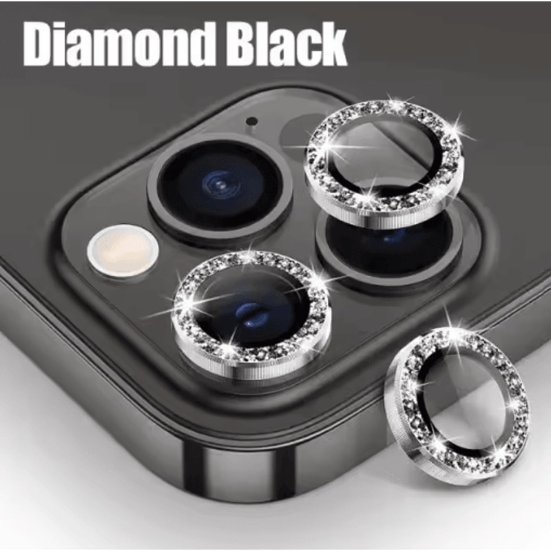 3Piece Tempered Glass Metal Camera Lens Protector For IPhone 5