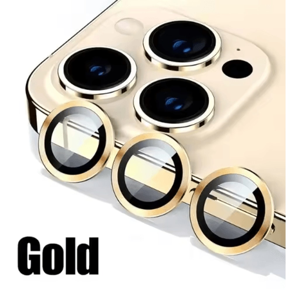 3Piece Tempered Glass Metal Camera Lens Protector For IPhone 7