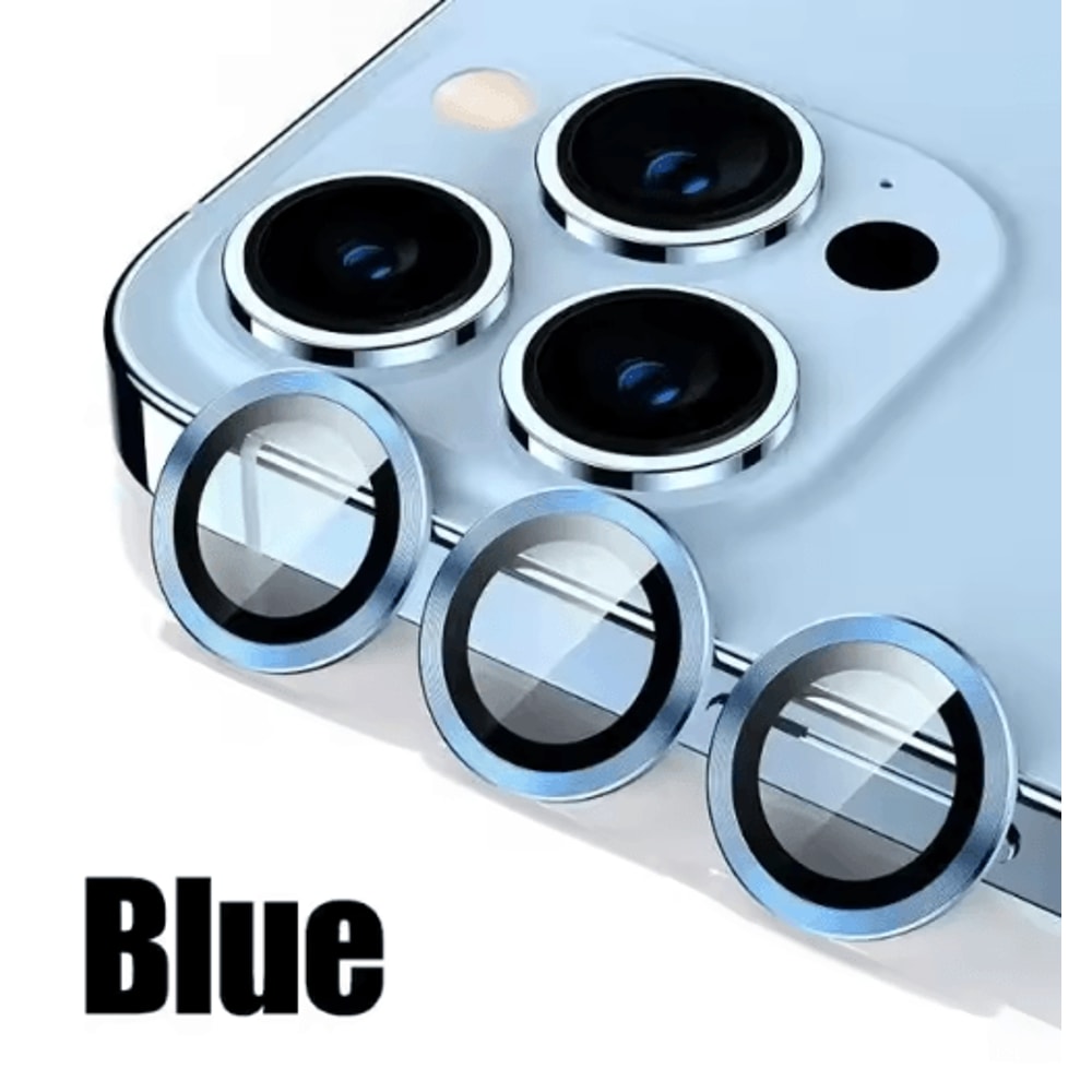 3Piece Tempered Glass Metal Camera Lens Protector For IPhone 8