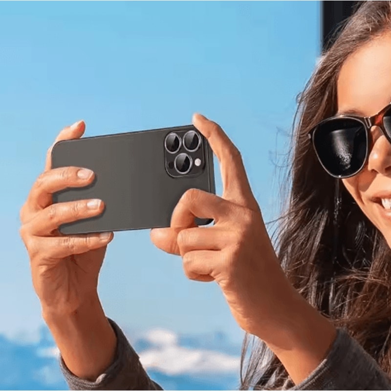 3Piece Tempered Glass Metal Camera Lens Protector For IPhone 11