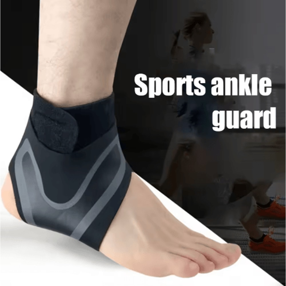 Sports Compression Ankle Sleeve For Stability AntiSprain Support 0