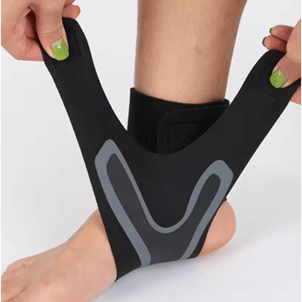 Sports Compression Ankle Sleeve For Stability AntiSprain Support 7