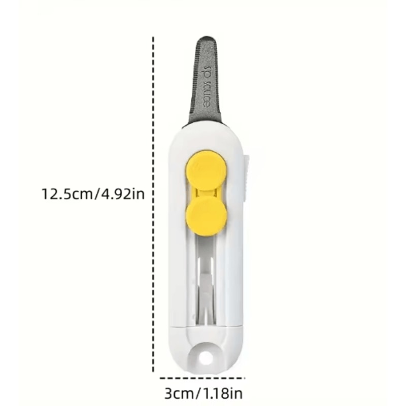 Mini Magnetic Art Utility Knife Cute Portable Paper Cutter For Office Unboxing 1