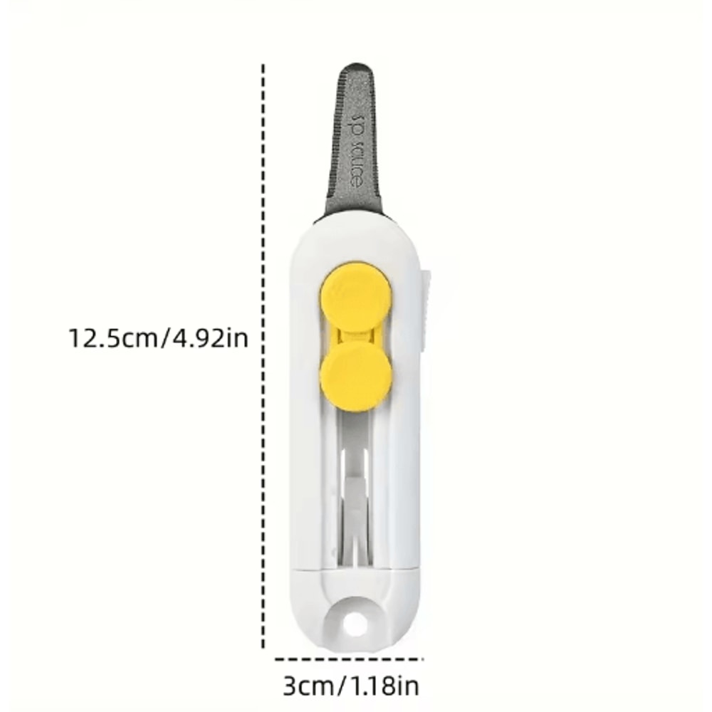 Mini Magnetic Art Utility Knife Cute Portable Paper Cutter For Office Unboxing 3