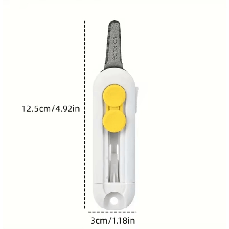 Mini Magnetic Art Utility Knife Cute Portable Paper Cutter For Office Unboxing 3