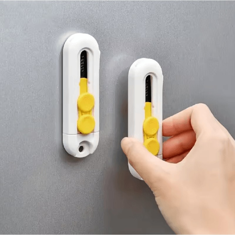 Mini Magnetic Art Utility Knife Cute Portable Paper Cutter For Office Unboxing 5