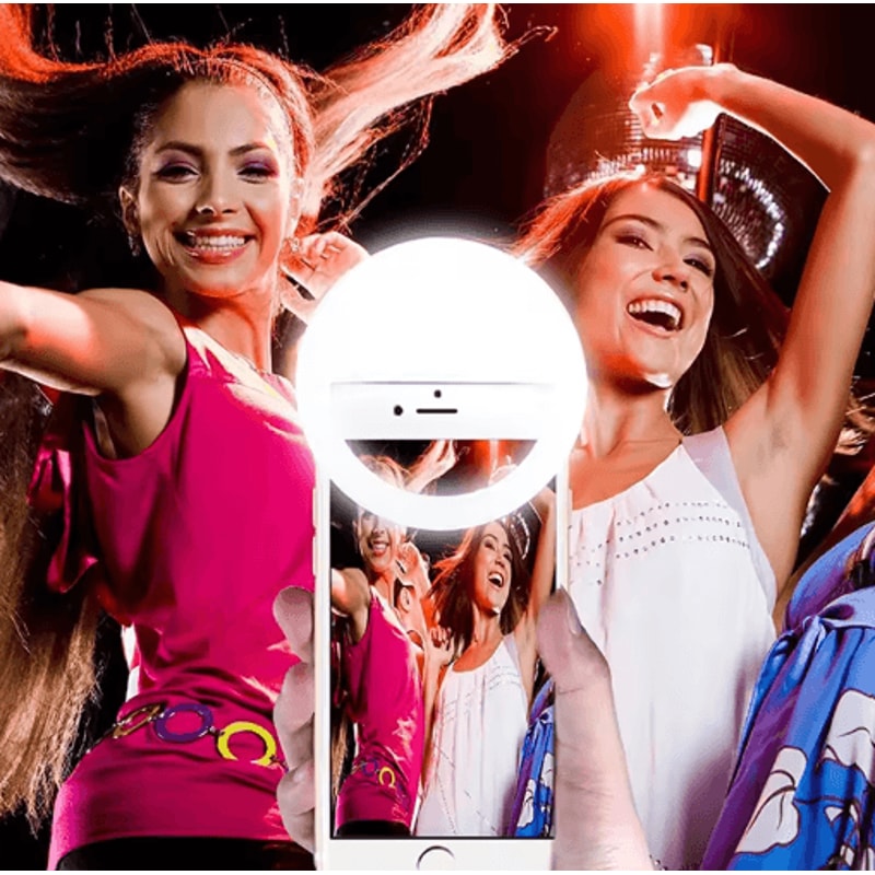 36 LED ClipOn Selfie Ring Light For Phones Laptops Cameras 8