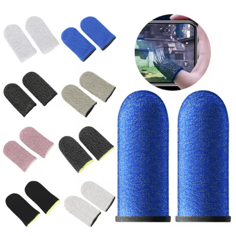 Luminous Gaming Finger Sleeves For PUBG Mobile Touchscreen Play 2040 PCS 13