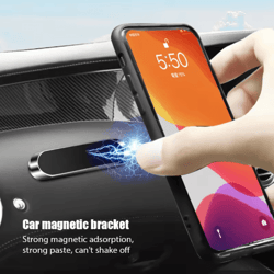 strip-style magnetic car phone holder & wall mount for smartphones