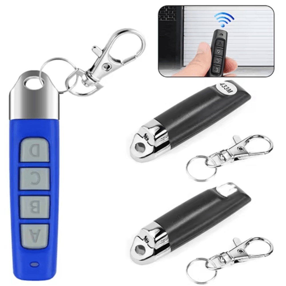 433MHz Wireless Remote Control Cloner Universal Copy Duplicator For Gates Garages 9
