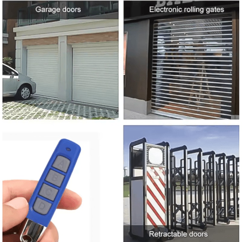 433MHz Wireless Remote Control Cloner Universal Copy Duplicator For Gates Garages 8