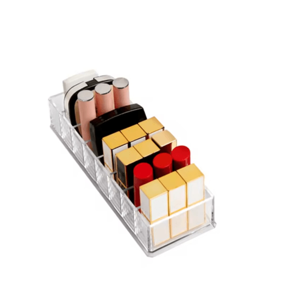 8Cell Cosmetic Storage Box Powder Lipstick Nail Polish Organizer 1