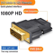 1080P DVI To HDMI BiDirectional Adapter Cable DVI 241 Male To HDMI Female 1