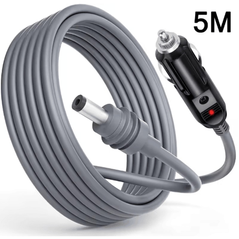 Starlink Mini 12V DC Power Cable Direct Cigarette Lighter Adapter 16FT 5M Waterproof 1
