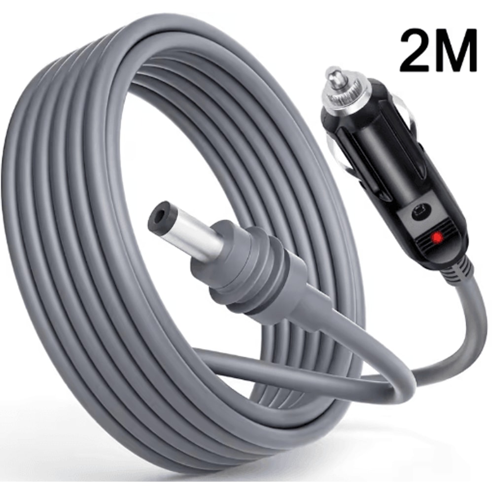 Starlink Mini 12V DC Power Cable Direct Cigarette Lighter Adapter 16FT 5M Waterproof 3