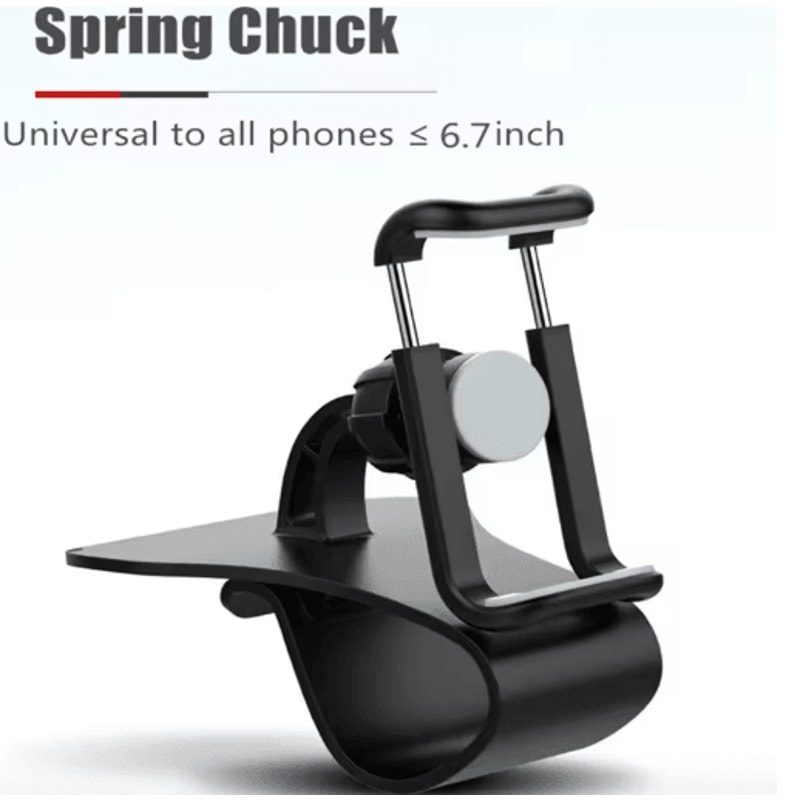 360 Rotating Universal Car Phone Holder Dashboard Mount Clip For Smartphones 2