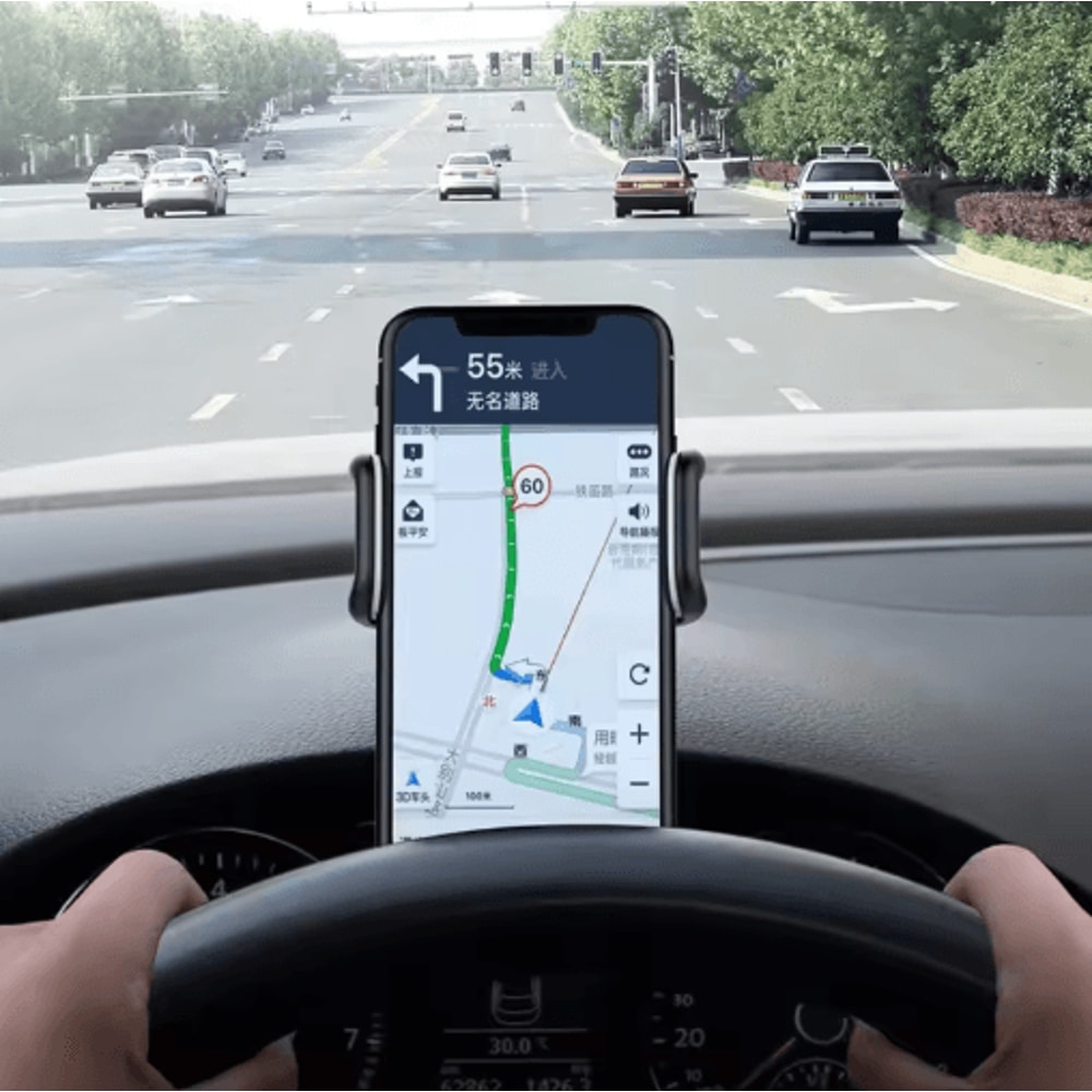 360 Rotating Universal Car Phone Holder Dashboard Mount Clip For Smartphones 3