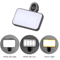 Rechargeable Mini Selfie Fill Light With Adjustable Brightness 600012000K 4