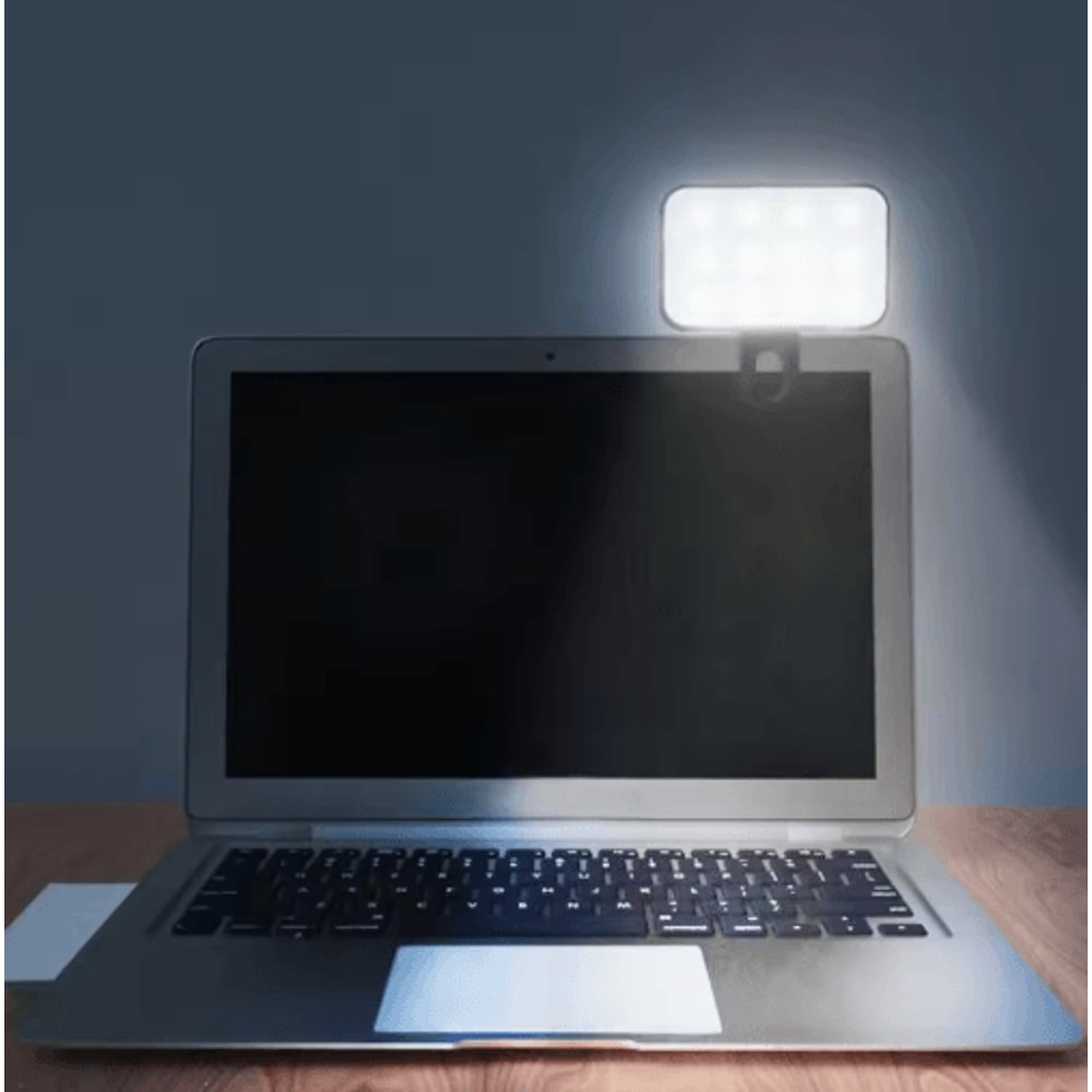 Rechargeable Mini Selfie Fill Light With Adjustable Brightness 600012000K 5