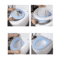 Portable Knitted Toilet Seat Cover Thickened Washable Warm OType Universal 6