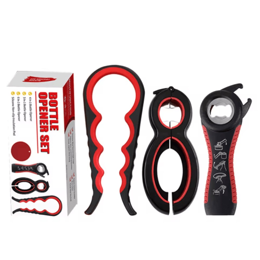 4in1 MultiFunctional Can Bottle Opener With AntiSlip Grip 1