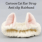Cute Cat Coral Plush Hairband Soft Bow Headband For Makeup Face Washing 6