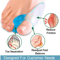 Silicone Toe Splitter Corrector For Hallux Valgus 2Piece Set 0